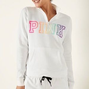 PINK Everyday Lounge Perfect Quarter Zip
